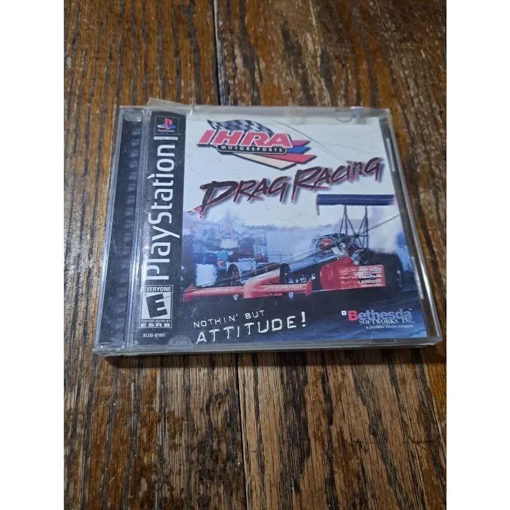 Playstation 2 IHRA Motorsports Drag Racing Bethesda Softworks Rated E